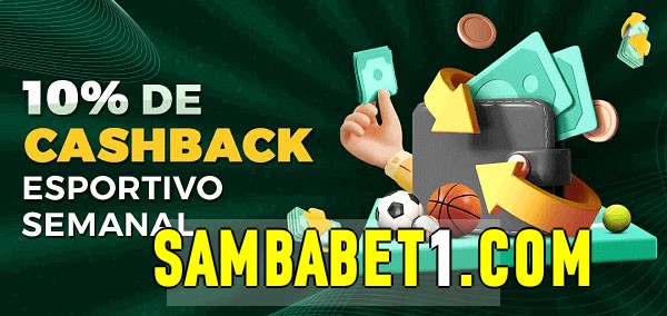 10% de bônus de cashback na sambabet 